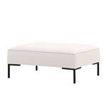 Repose-pieds Ampio Tissu Tissu Floreana : Beige - Noir