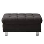 Pouf repose-pieds Ayna Microfibre