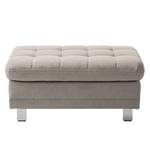 Pouf repose-pieds Ayna Microfibre