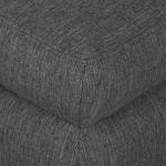 Pouf repose-pieds Belzoni Tissu - Anthracite