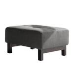 Pouf repose-pieds Bifrost Tissu - Tissu Twist : Charcoal