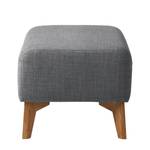 Pouf repose-pieds Bora II Tissu Tissu Anda II : Gris