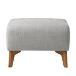 Pouf repose-pieds Bora II Tissu Tissu Anda II : Argenté