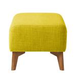 Pouf repose-pieds Bora II Tissu Tissu Milan : Jaune