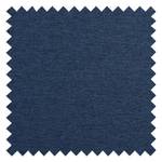 Gestoffeerde hocker Brooklyn geweven stof - Geweven stof Anda II: Blauw