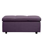 Polsterhocker Brooklyn Webstoff Webstoff Anda II: Violett