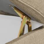 Sgabello Campagne Tessuto Beige - Noce moscata