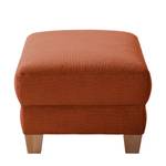 Repose-pieds Cebu Tissu - Marron miel