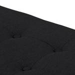 Pouf repose-pieds Chelsea Tissu Tissu Selva : Anthracite - Luge