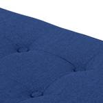 Pouf repose-pieds Chelsea Tissu Tissu Ramira : Bleu - Luge