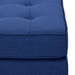 Pouf repose-pieds Chelsea Tissu Tissu Ramira : Bleu - Luge