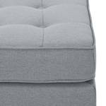 Pouf repose-pieds Chelsea Tissu Tissu Selva : Gris - Luge