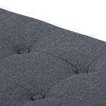 Pouf repose-pieds Chelsea Tissu Tissu Milan : Anthracite - Cylindre