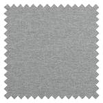 Pouf repose-pieds Chelsea Tissu Tissu Selva : Gris argenté - Cylindre