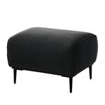 Pouf repose-pieds Crawford I Tissu