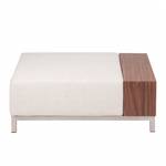 Gestoffeerde hocker CX geweven stof Stof Andra: Beige