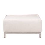 Gestoffeerde hocker CX geweven stof Stof Andra: Beige