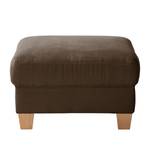 Repose-pieds Davao Microfibre - Marron