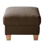 Repose-pieds Davao Microfibre - Marron