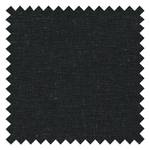Gestoffeerde hocker Deconstructed 50/20 geweven stof - Stof Nist: Black