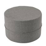 Pouf repose-pieds Deconstructed 62/40 Tissu - Tissu Flashtex : Light Grey