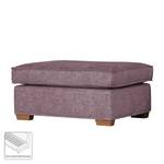 Polsterhocker Durana Microfaser Mauve