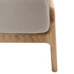 Polsterhocker Fleek Stoff Ever: Beige - Braun