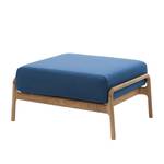 Ottoman Fleek Tissu Ever : Bleu foncé - Marron