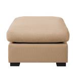 Pouf repose-pieds Glasco Tissu Tissu Osta: Cappuccino