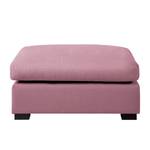 Pouf repose-pieds Glasco Tissu Tissu Osta: Lila