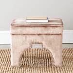 Gestoffeerde hocker Grant vintagebruin