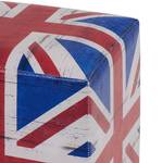 Pouf rembourré Great Britain Bleu / Rouge / Blanc