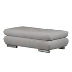 Pouf repose-pieds Infinity Tissu Gris clair