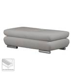 Pouf repose-pieds Infinity Tissu Gris clair