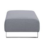 Pouf repose-pieds Kato Tissu - Tissu Felia II : Gris clair