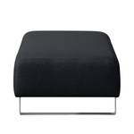 Pouf repose-pieds Kato Tissu - Tissu Lotana : Anthracite