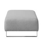 Pouf repose-pieds Kato Tissu - Tissu Lotana : Gris