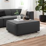 Repose-pieds KINX rectangulaire Tissu - Tissu Osta: Anthracite