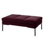 Repose-pieds MADISON Velours - Velours Shyla: Aubergine