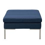 Gestoffeerde hocker Madison geweven stof Geweven stof Anda II: Blauw