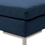 Gestoffeerde hocker Madison geweven stof Geweven stof Anda II: Blauw