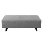 Pouf repose-pieds Nordic Chic Tissu - Gris