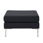 Pouf repose-pieds Portobello Tissu Tissu Ramira : Anthracite - Angulaire