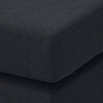 Pouf repose-pieds Portobello Tissu Tissu Ramira : Anthracite - Angulaire