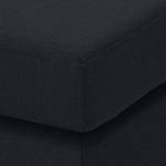 Pouf repose-pieds Portobello Tissu Tissu Ramira : Anthracite - Luge