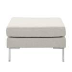 Pouf repose-pieds Portobello Tissu Tissu Selva : Beige - Angulaire