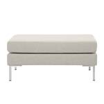 Pouf repose-pieds Portobello Tissu Tissu Selva : Beige - Angulaire