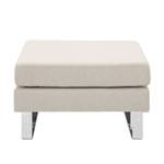 Pouf repose-pieds Portobello Tissu Tissu Selva : Beige - Luge