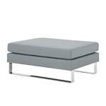 Pouf repose-pieds Portobello Tissu Tissu Selva : Gris - Luge