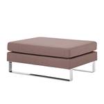 Pouf repose-pieds Portobello Tissu Tissu Milan : Gris-Marron - Luge